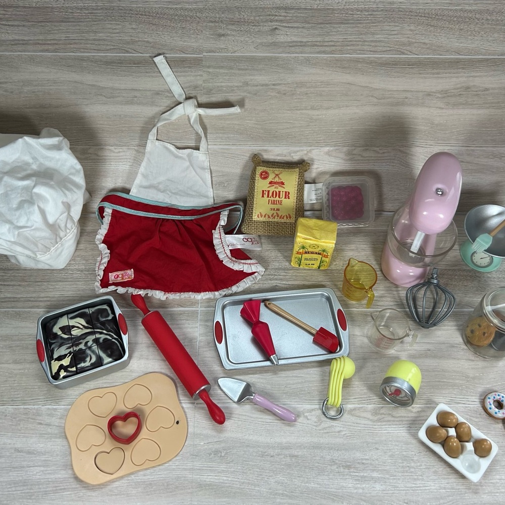 Our Generation 18” Doll - Baking Set